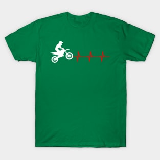 bikers heartbeat T-Shirt